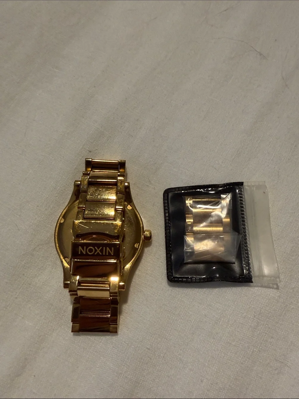 Gold Women’s Stainless Steel Bracelet Watch